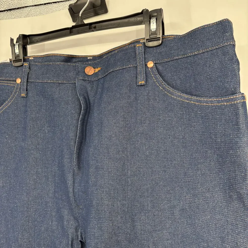NWT Wrangler Mens Dark Wash Cowboy Cut Original Fit Jeans Size 40x32 Rigid 13MWZ